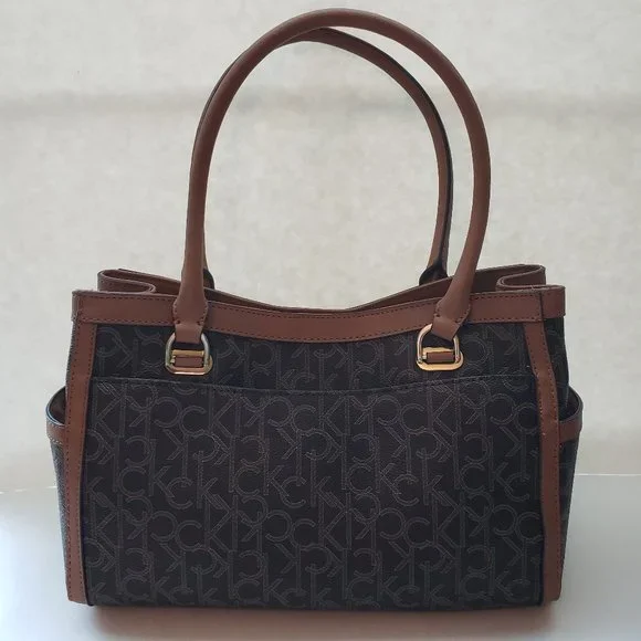 NWT CALVIN KLEIN Logo Satchel.